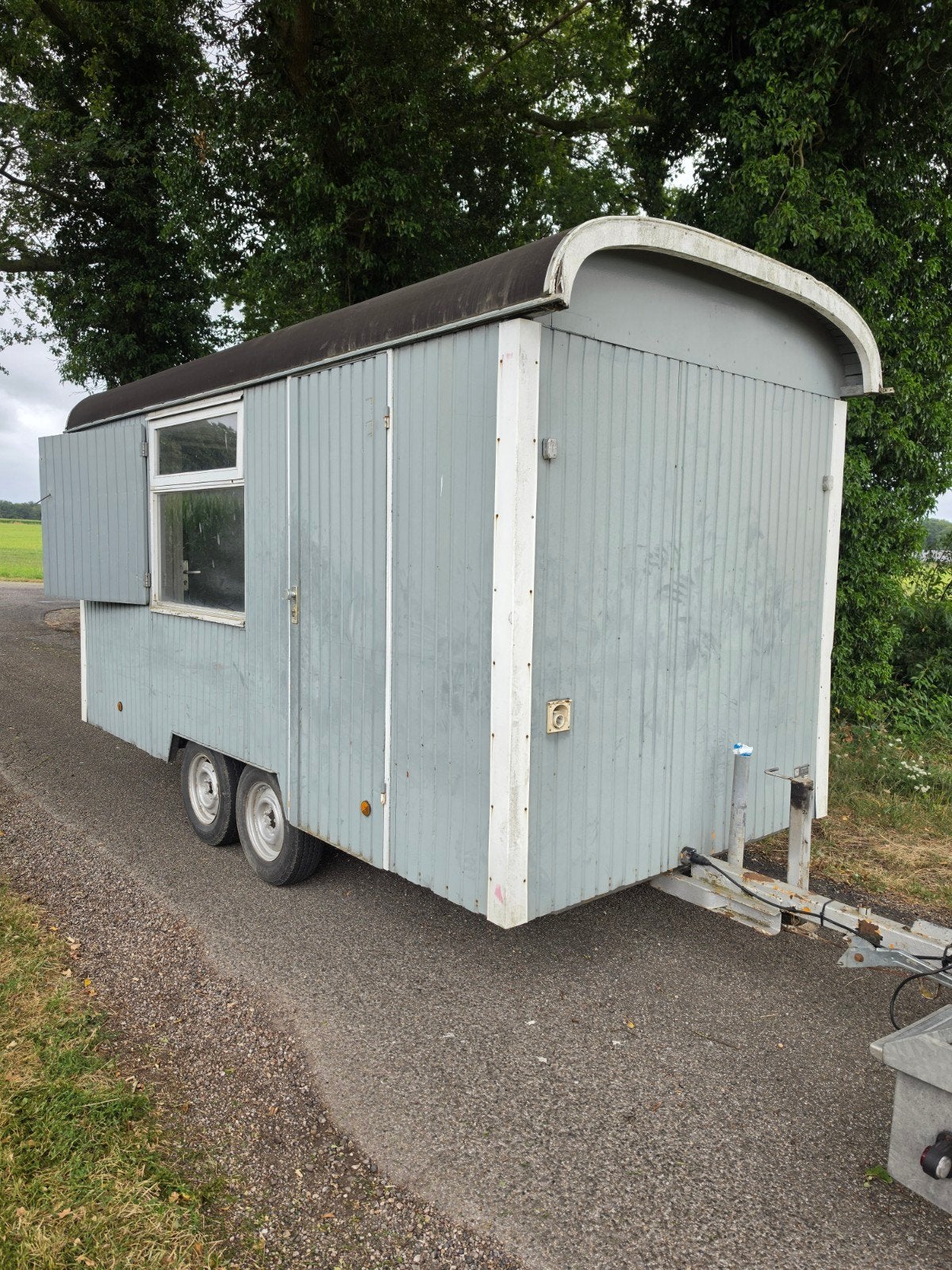 Metale Schaftwagen SNELVERKEER Schaftkeet Pipowagen Bouwkeet, Ophalen of Verzenden, Gebruikt
