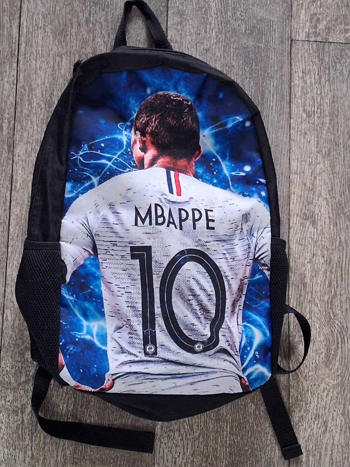 Mbappé Kinder Rugtas - Voetbal Rugzak, Gebruikt, 25 tot 40 cm, 30 tot 45 cm, Ophalen