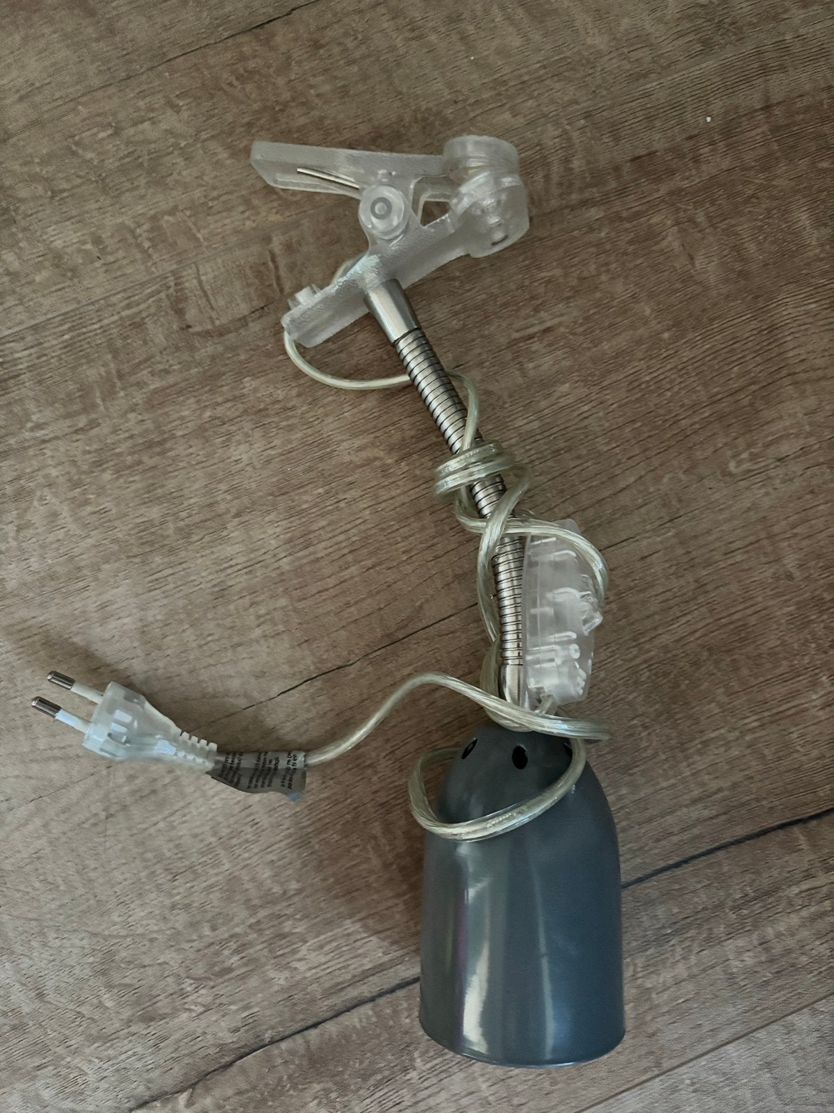 IKEA Knijplamp met Flexibele Hals en E27 Fitting, Huis en Inrichting, Lampen | Overige, Zo goed als nieuw, Verstelbaar, E27 (groot)