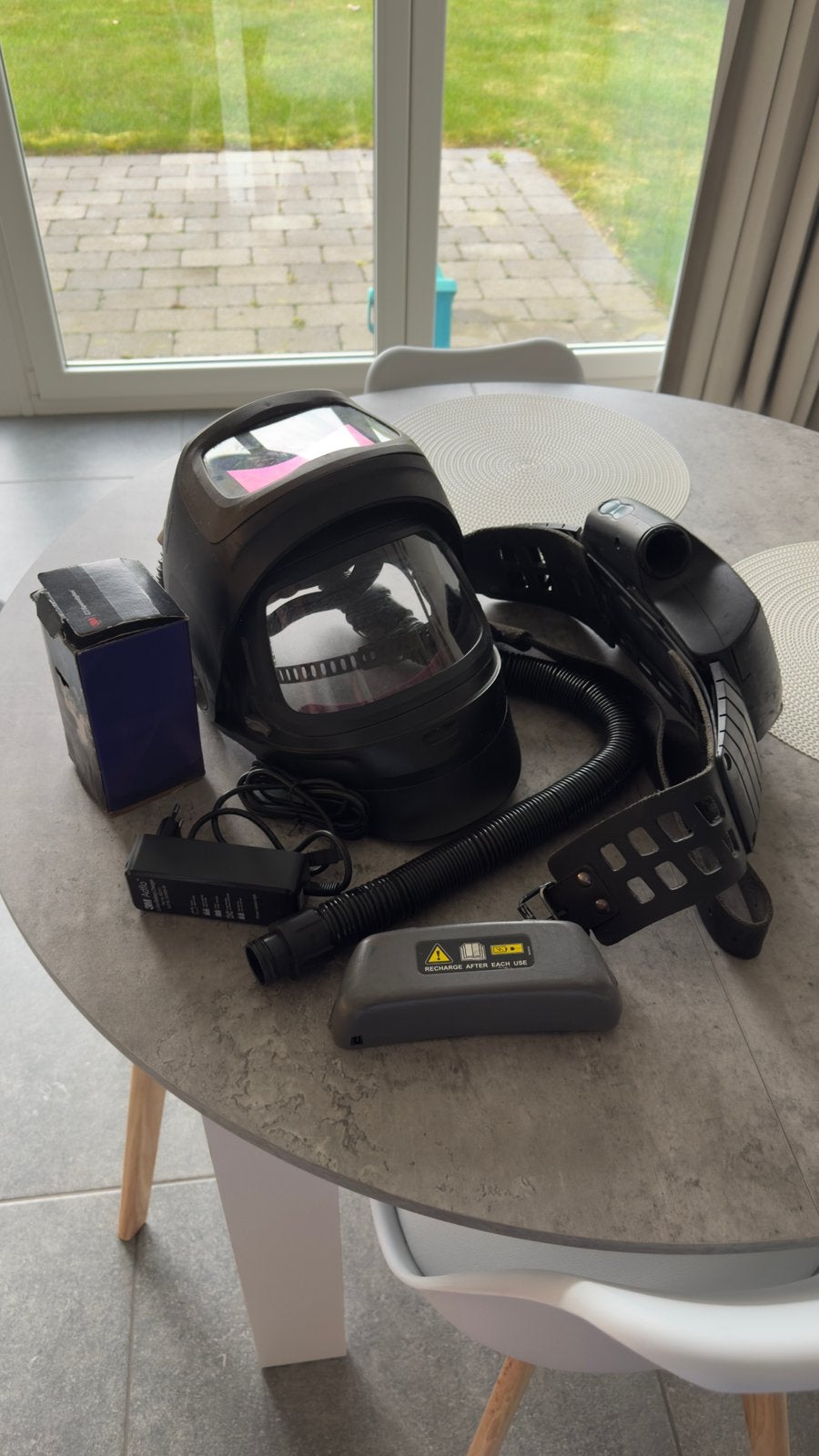 Lashelm speedglas g5-01 met adflo, Ophalen, Zo goed als nieuw, 1200 watt of meer