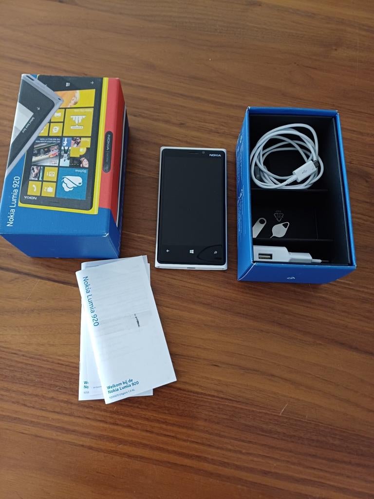 Nokia Lumia 920 - Wit - Compleet met doos en accessoires, Telecommunicatie, Mobiele telefoons | Nokia, Overige modellen, Wit, Touchscreen
