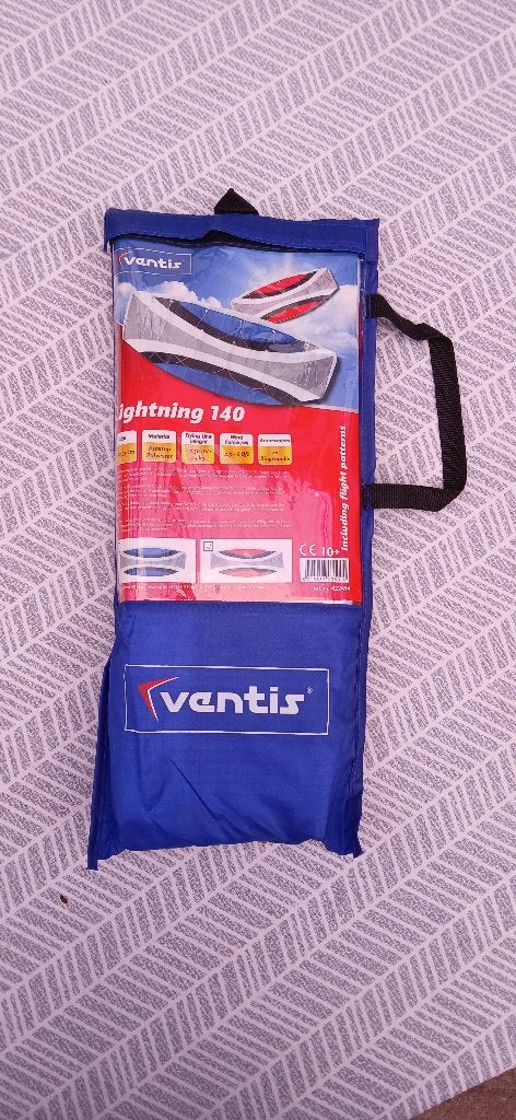 Ventis Matrasvlieger Lightning 140, Ophalen of Verzenden, Nieuw, Tweelijns, Vlieger