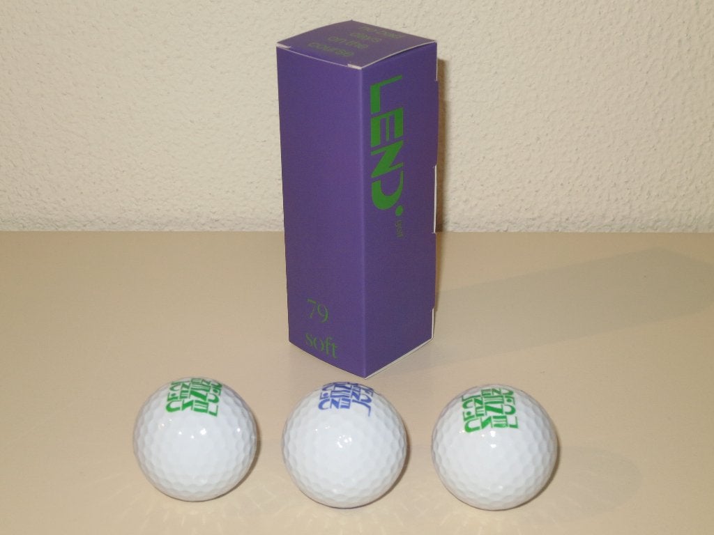 3 LEND golfballen, Ophalen of Verzenden, Nieuw, Bal(len)