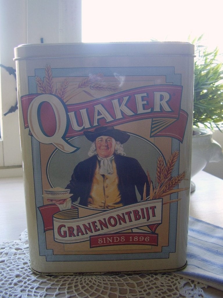 Voorraadbus van Quaker ontbijtgranen, Ophalen, Zo goed als nieuw, Overige