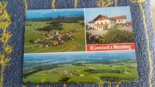 kaart st leonhard a wonneberg - duitsland, Ophalen of Verzenden, 1980 tot heden, Gelopen, Duitsland