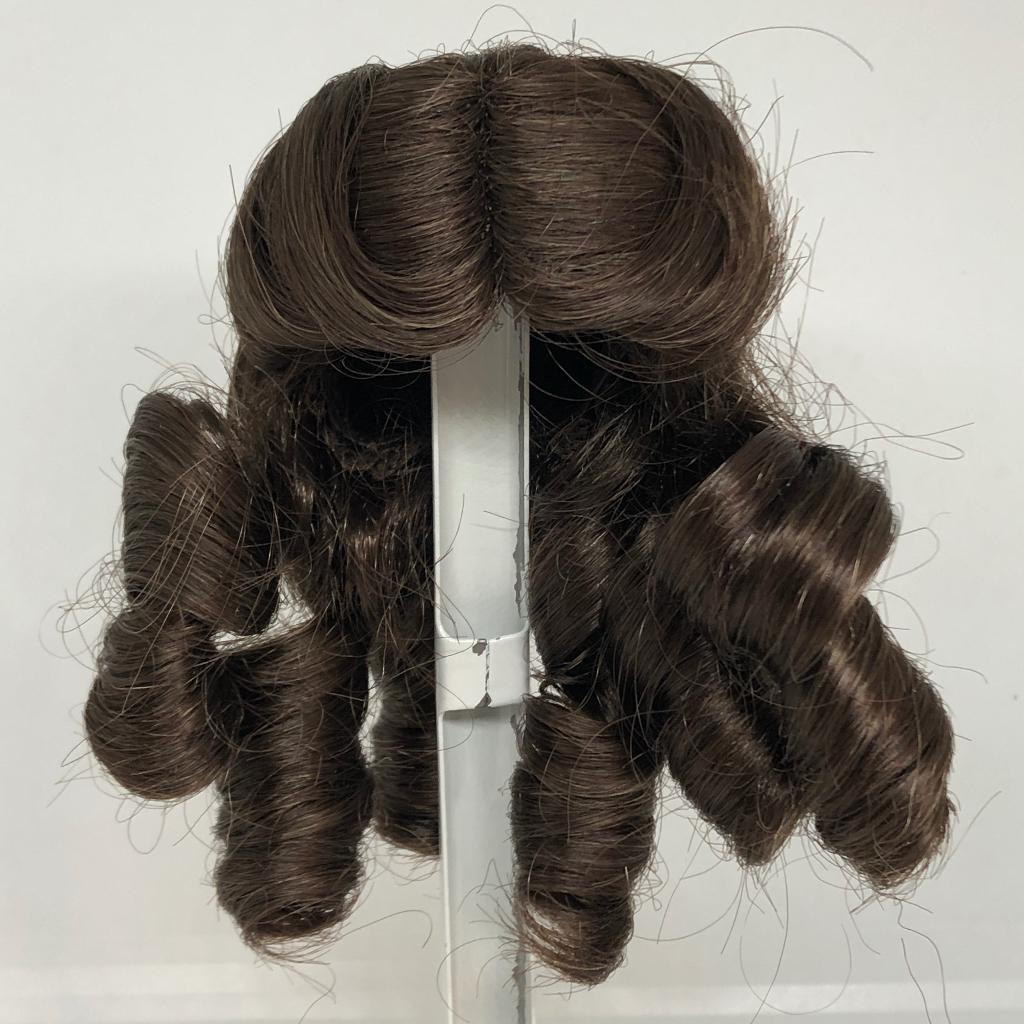 Pruik voor een pop, poppenpruik omtrek 15 tot 19 cm., Verzenden, Fabrikant onbekend, Fabrikant onbekend, Nieuw