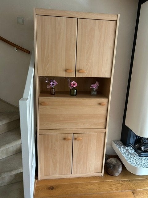Barkast meubel, Ophalen, Gebruikt, Met deur(en), 50 tot 100 cm