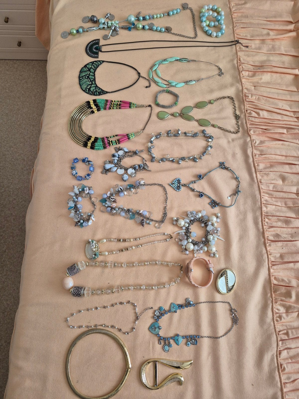 Byoux collectie - deel 4, Overige materialen, Overige kleuren, Ophalen of Verzenden, Gebruikt