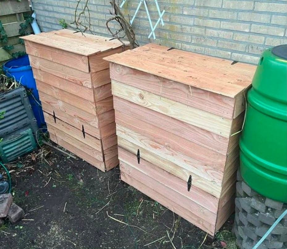 Nieuwe houten compostbak - Op maat gemaakt, Ophalen, Nieuw, Balkon, Rechthoekig