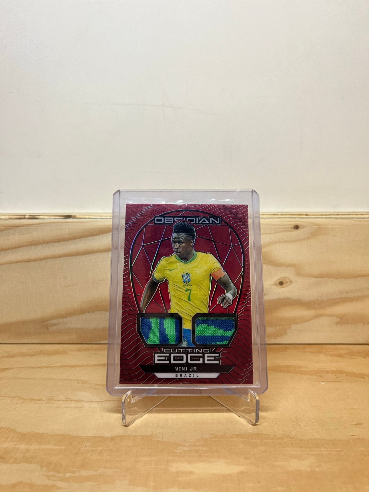 Vinicius Jr. Relic /10 obsidian, Ophalen of Verzenden, Nieuw, Buitenlandse clubs, Spelerskaart