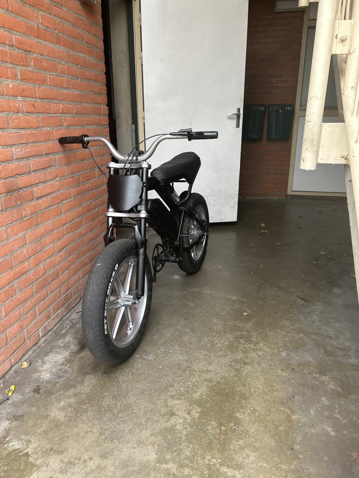 Stoere E-bike met dikke banden - Fatbike, Overige merken, Gebruikt, Ophalen of Verzenden, 51 tot 55 cm