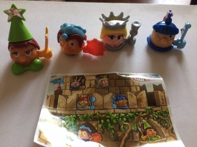 hoofden oa C119 Uit ferrero surprise eieren, Ophalen of Verzenden, Zo goed als nieuw