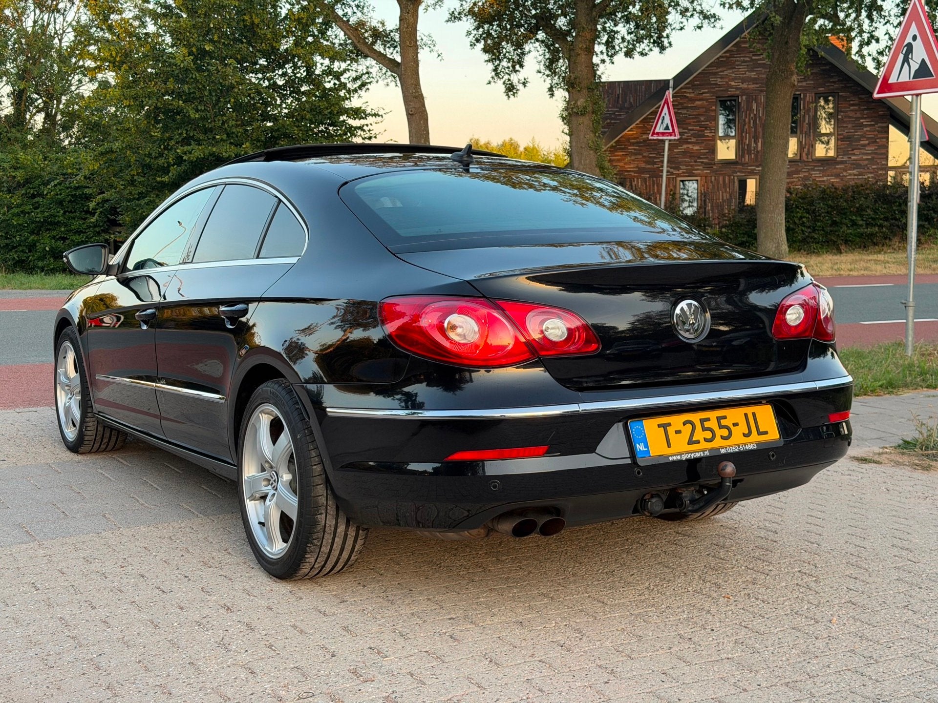 Volkswagen Passat CC 1.8 TSI 4p Automaat Pano Xenon, Auto's, Volkswagen, 4 cilinders, 4 stoelen, Zwart, 14 km/l