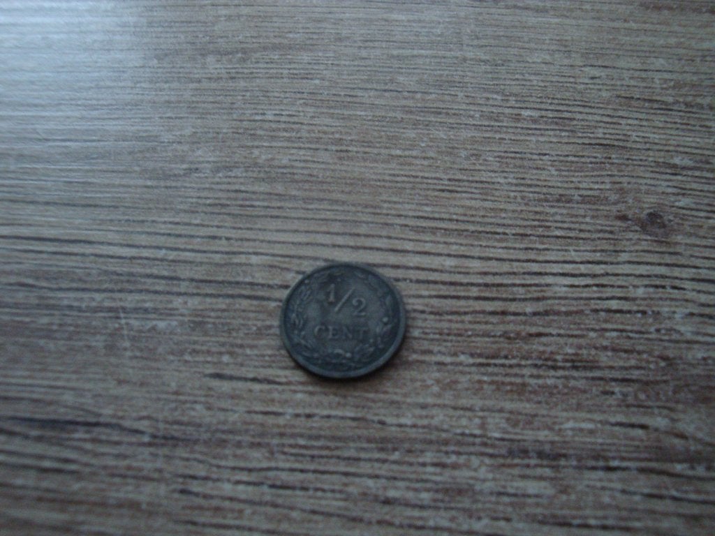 bodemvondsten halve cent-1906, Ophalen of Verzenden