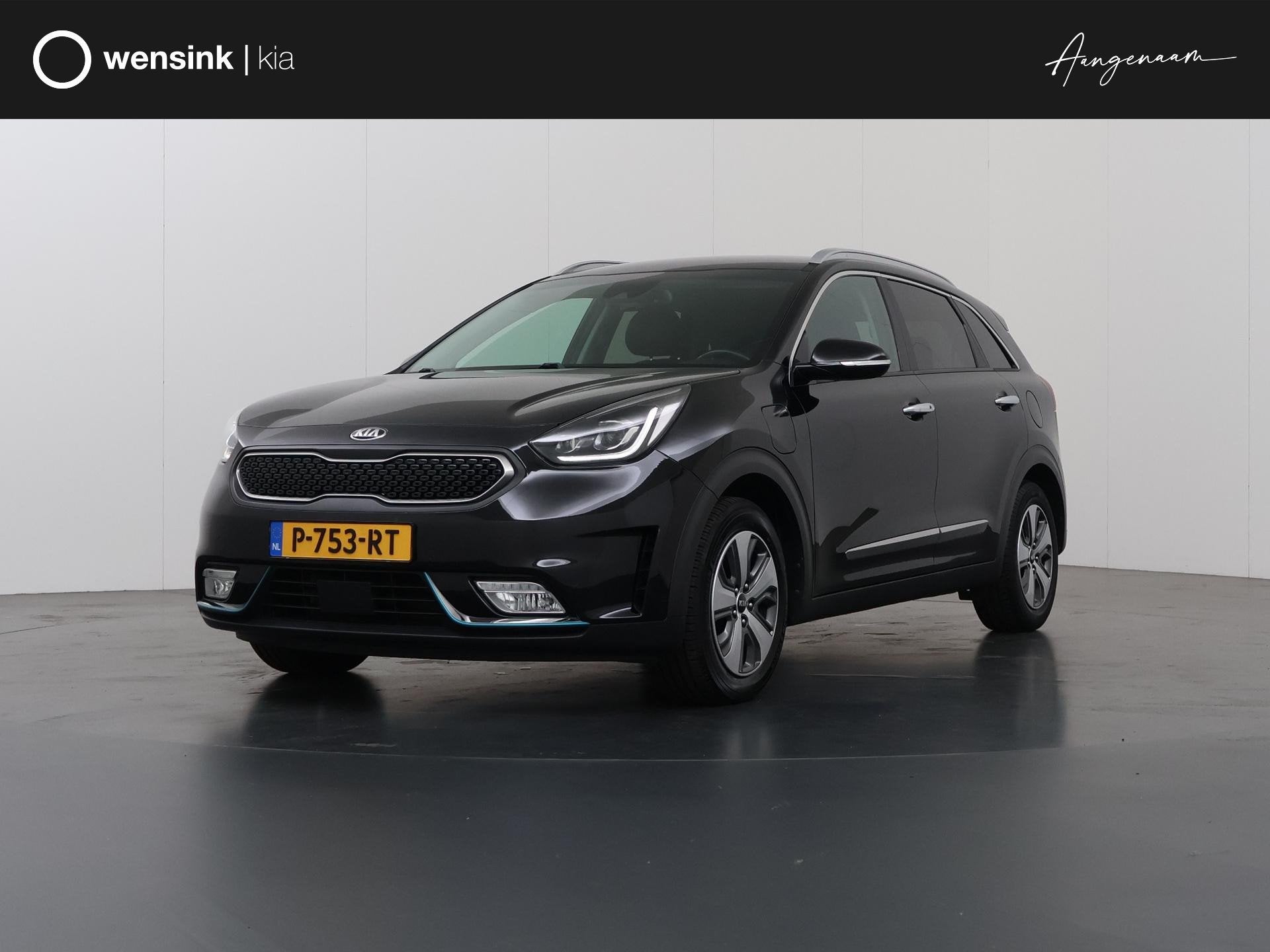 Kia Niro 1.6 GDi PHEV ExecutiveLine Edition | Lederen Bekled, Auto's, Kia, Gebruikt, Zwart, Bedrijf, SUV of Terreinwagen