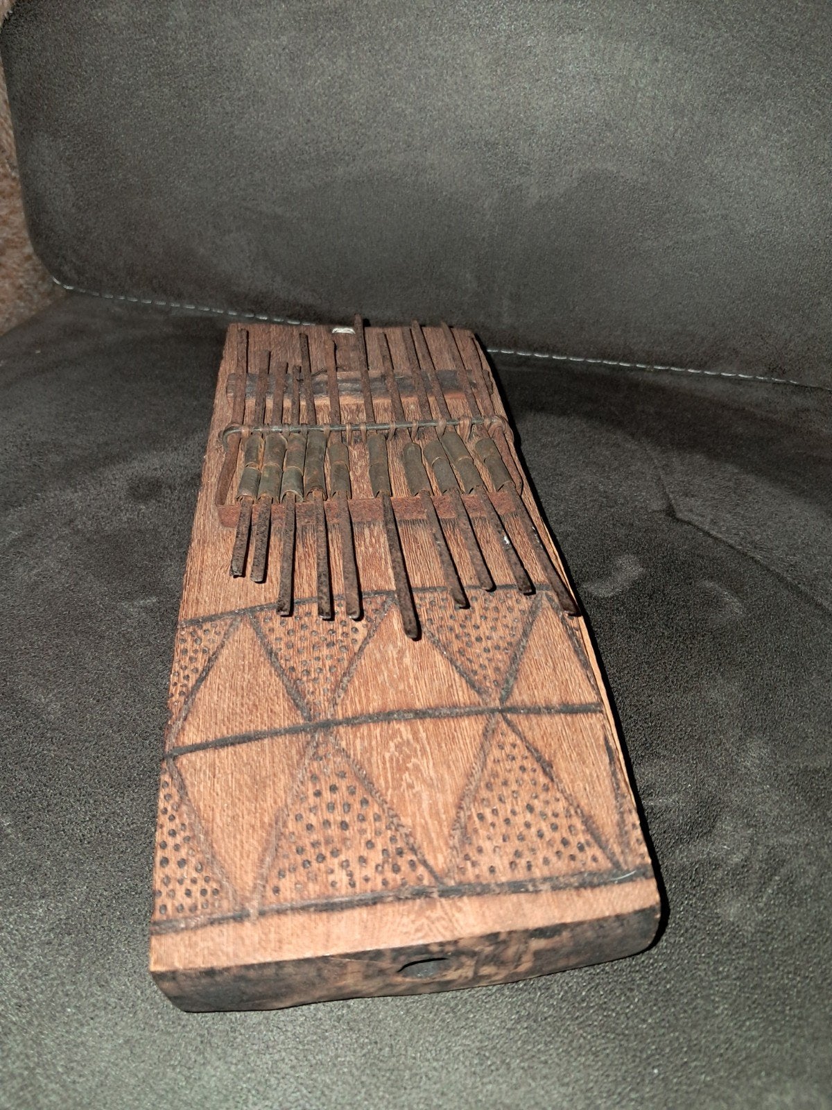 antieke of vintage kalimba duimpiano afrika, Ophalen of Verzenden
