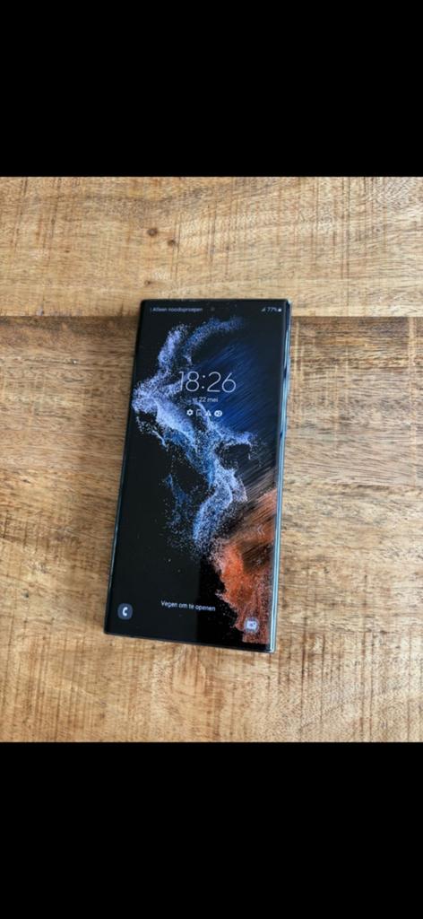 Samsung Galaxy S22 Ultra, Telecommunicatie, Mobiele telefoons | Samsung, Zwart, Ophalen of Verzenden, Zo goed als nieuw, Galaxy S22