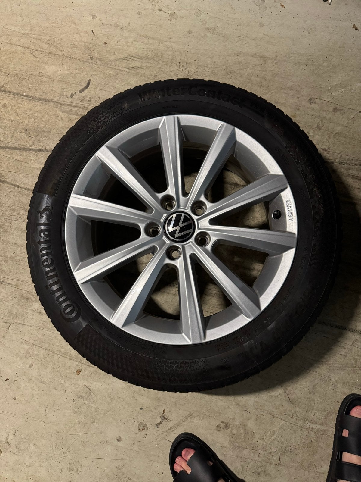 T-roc velgen met winterbanden 215/55/17, Auto-onderdelen, Banden en Velgen, Banden en Velgen, 17 inch, Personenwagen, Gebruikt