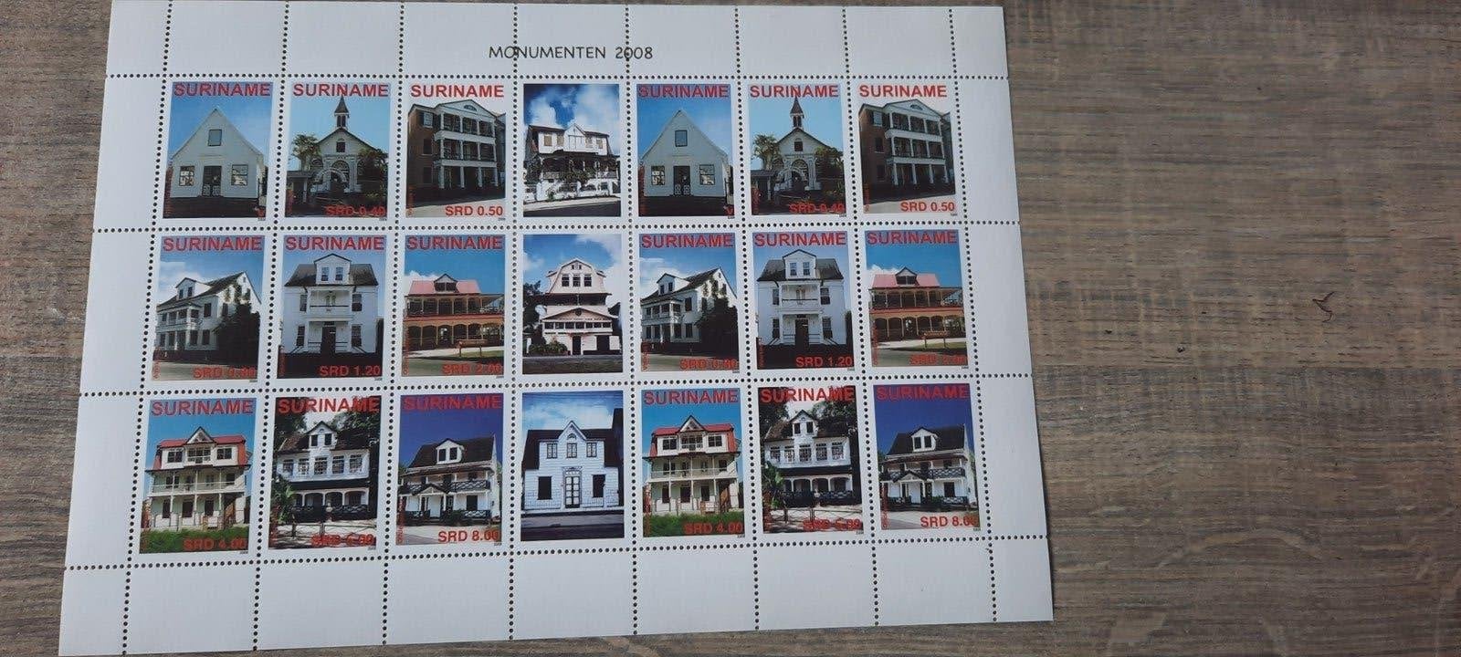 Suriname,  monumenten 2008, Ophalen of Verzenden