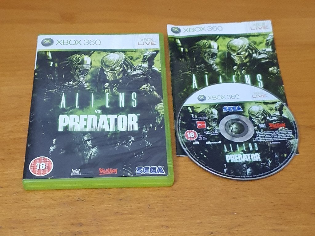 XBOX 360 | Aliens vs. Predator, Gebruikt, Vanaf 18 jaar, Vechten, 1 speler