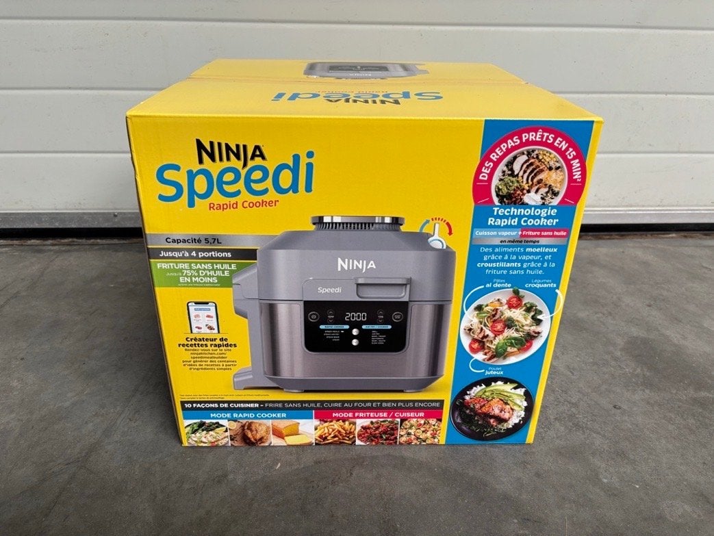Ninja Speedi ON400EU Rapid Cooker & Airfryer – 5,7L – 10-in-, Customerservice.nl@sharkninja.com, SharkNinja Europe Ltd., Airfryer XL