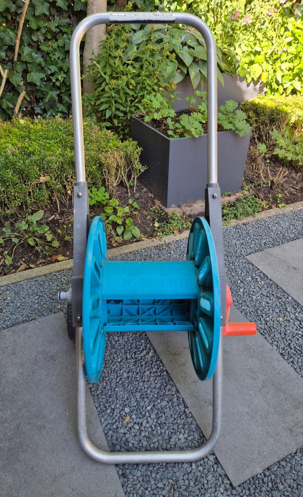 Gardena Slangenwagen voor tuinslang, Ophalen of Verzenden, Gebruikt, Tuinslanghaspel