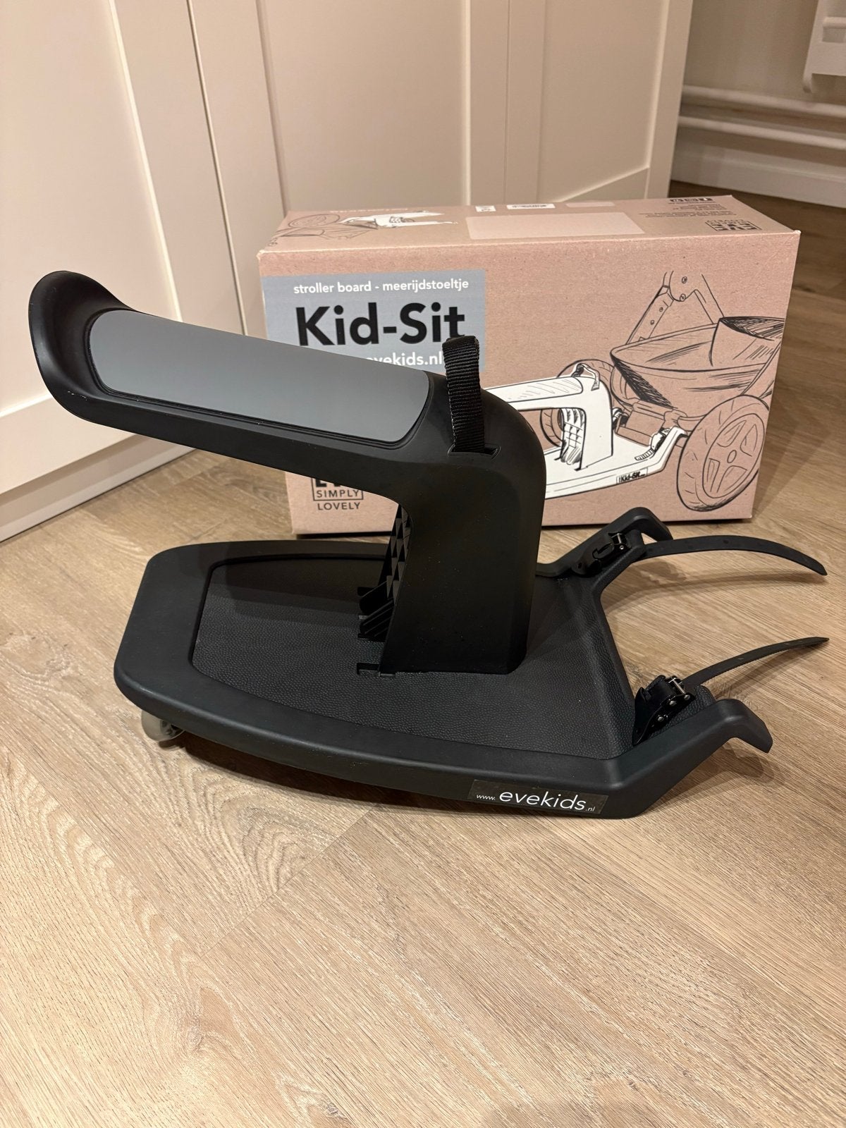 Kid-Sit meerijdplankje met zitje voor kinderwagen, Kinderen en Baby's, Ophalen, Zo goed als nieuw, Kinderwagen, Overige merken