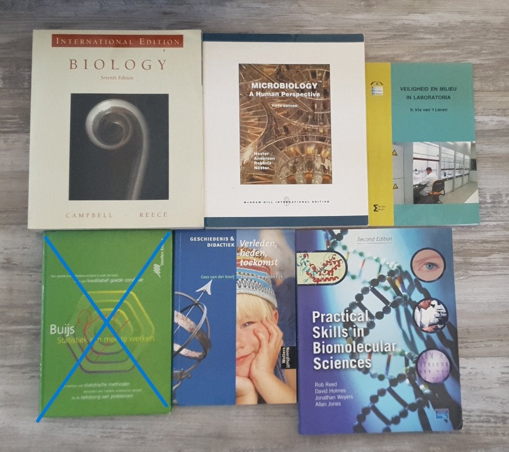BML + pedagogie. 6x; Microbiology/Buys/PracticalSkills/etc, Boeken, Ophalen of Verzenden, Beta, Zo goed als nieuw, HBO