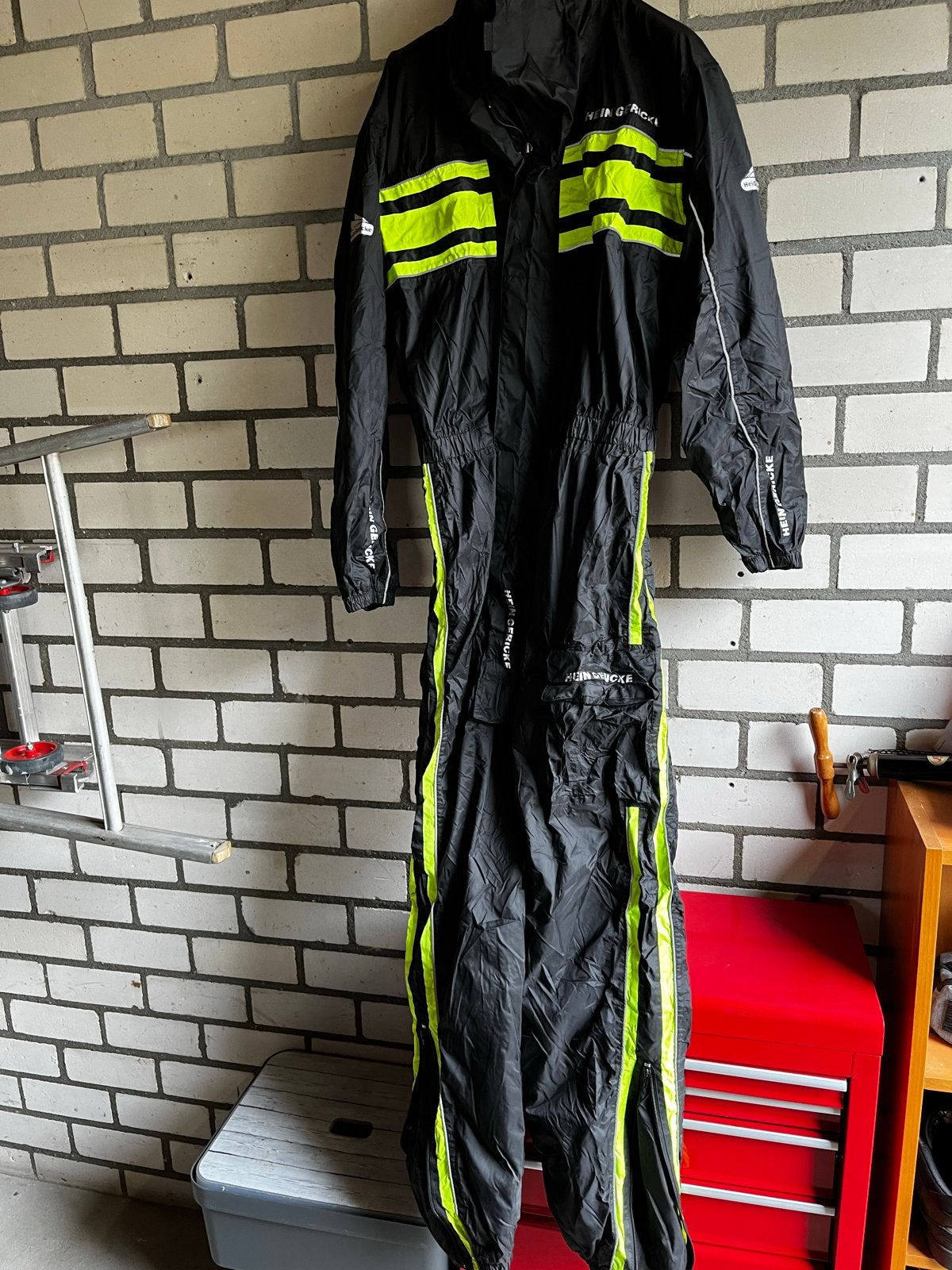 Hein Gericke regenoverall - Maat L, Motoren, Ophalen of Verzenden, Tweedehands, Heren, Overall