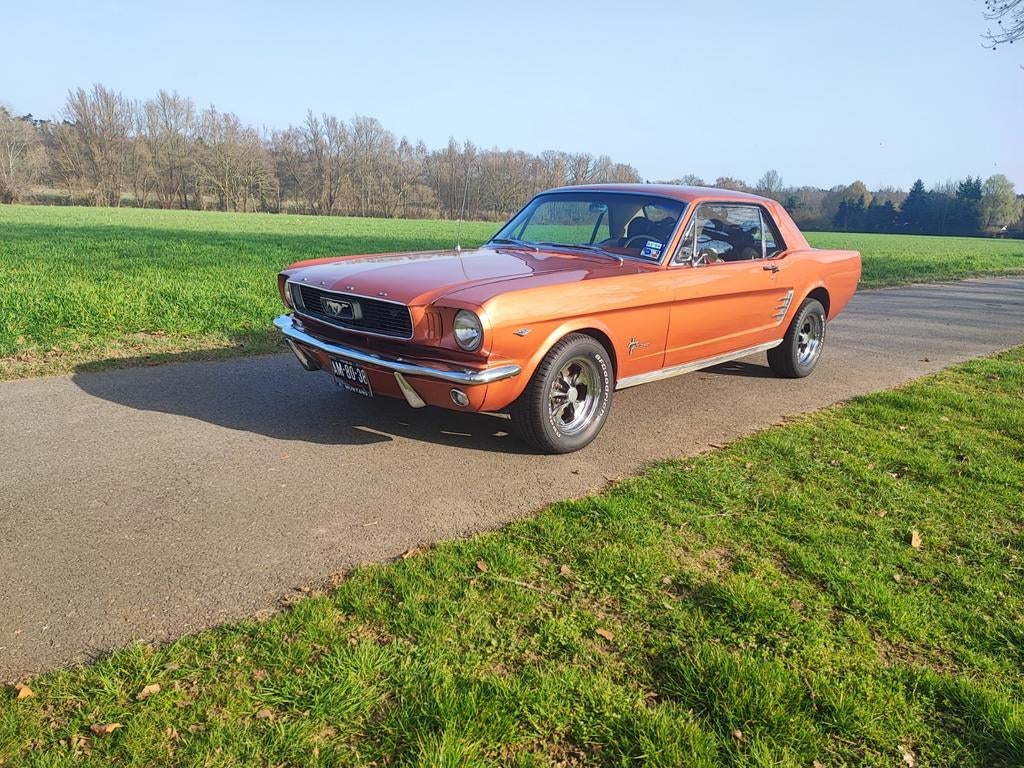 Ford mustang 1966 v8 289, Auto's, Ford, Particulier, Mustang, Airconditioning, Benzine, Coupé, Automaat, Geïmporteerd, Bruin, Bruin