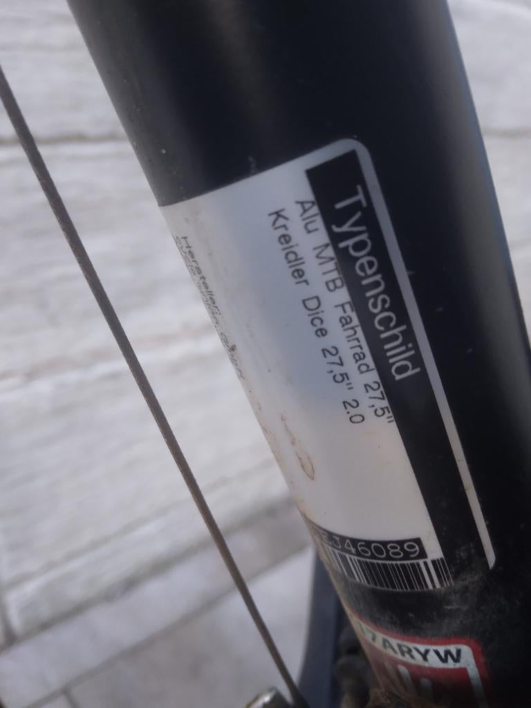 Mtb Kreidler, Gebruikt, Heren, 49 tot 53 cm, Ophalen