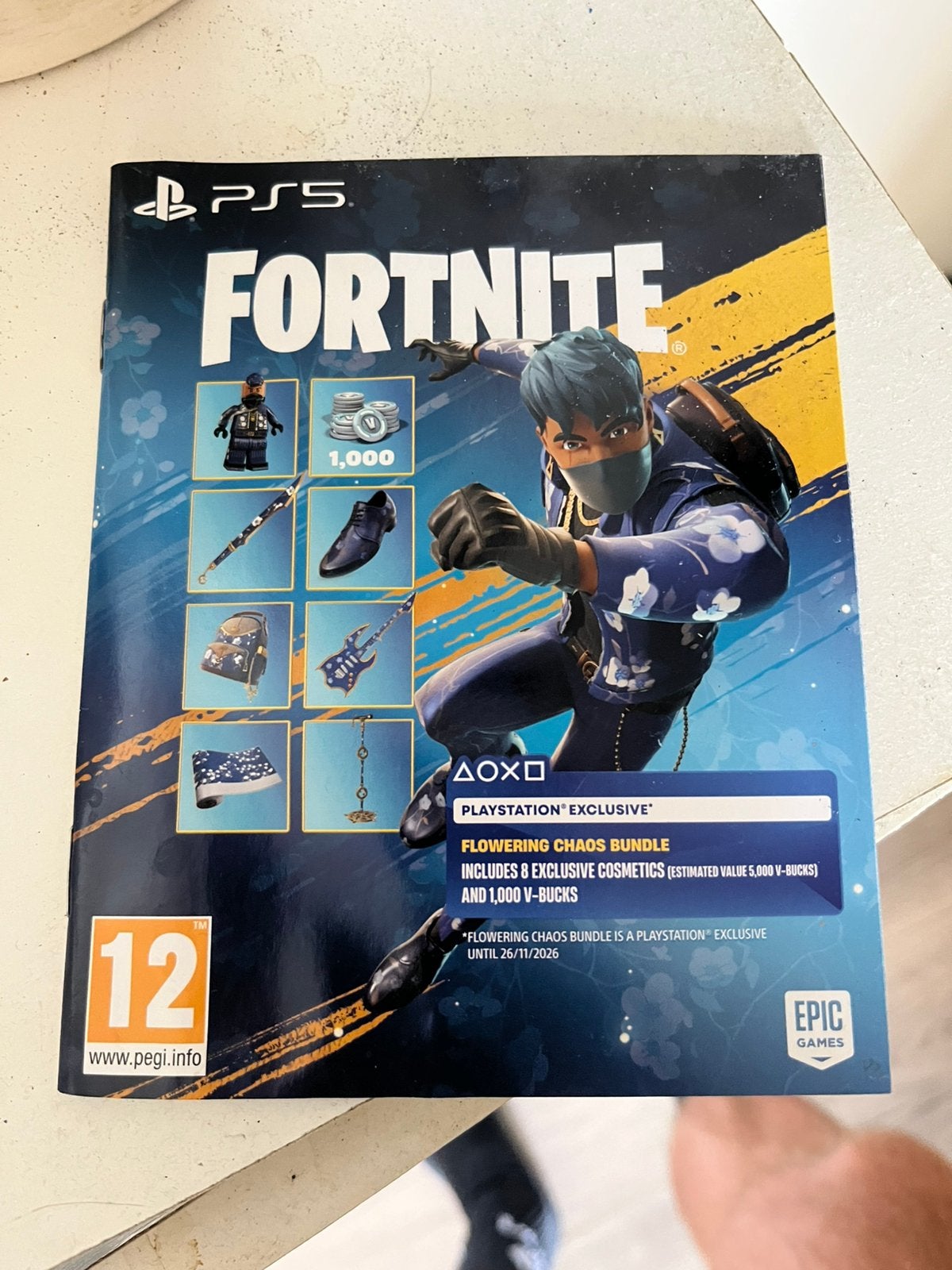 Fortnite flowering Chaos code, Ophalen of Verzenden, Nieuw