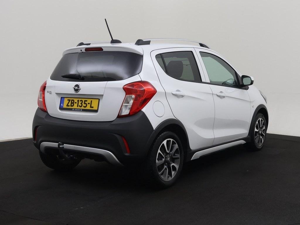 Opel KARL 1.0 Rocks Online Edition Trekhaak/Nav/Cruise/Airco, Auto's, Voorwielaandrijving, 839 kg, Stof, Gebruikt