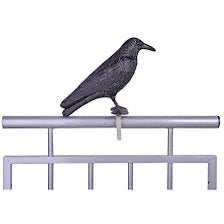 Vogelverschrikker kraai voor balkon, Ophalen, Nieuw