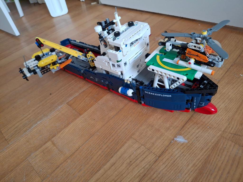 LEGO Technic 42064 - Ocean Explorer (100% Compleet!), Ophalen, Gebruikt, Overige merken