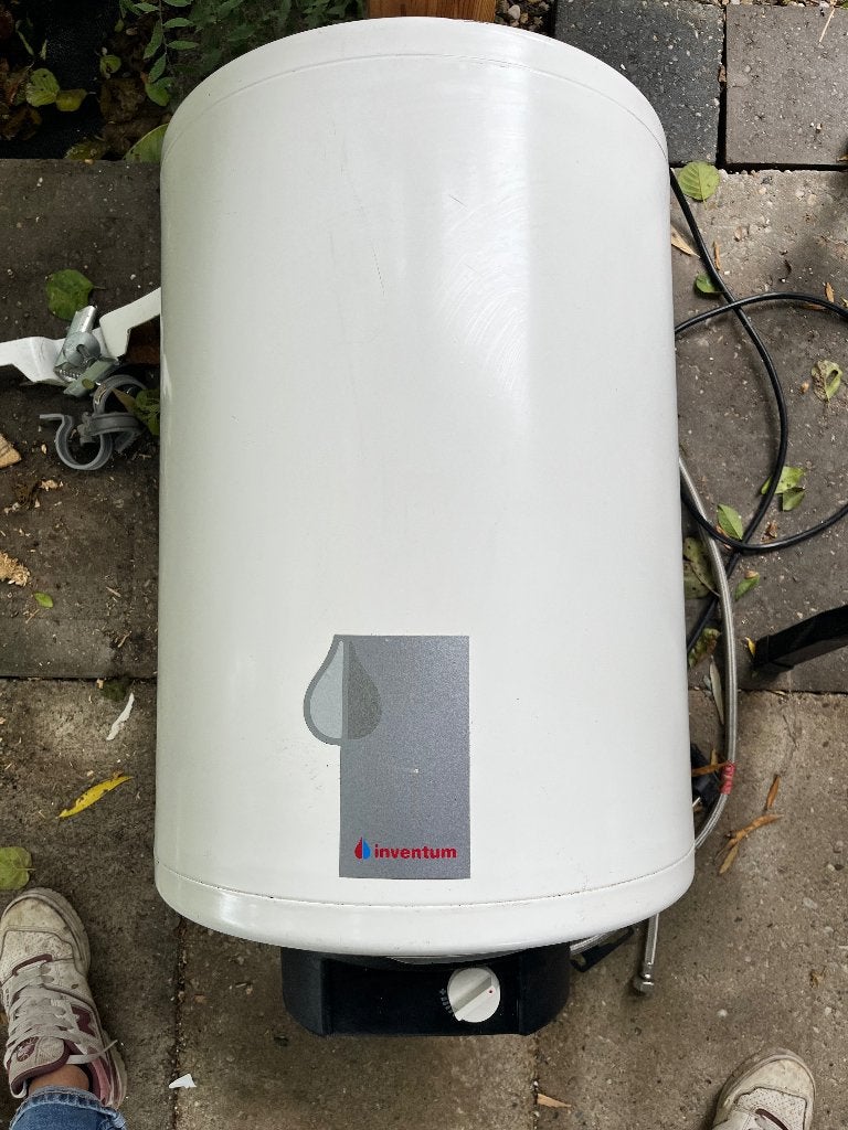 Electrische boiler, Doe-het-zelf en Verbouw, Ophalen, Gebruikt, 20 tot 100 liter, Boiler