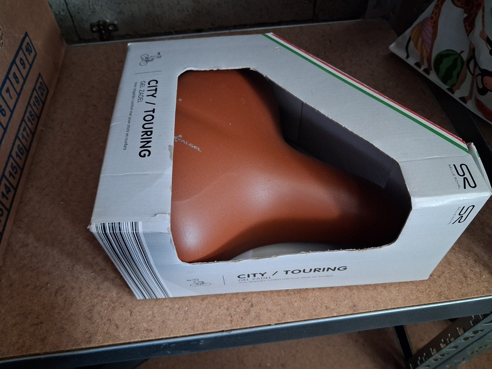 city touring Gel zadel nieuw, Ophalen, Nieuw