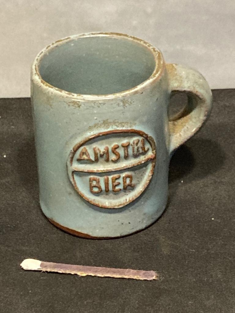 Vintage miniatuur Amstel bierpul (190824), Ophalen of Verzenden, Zo goed als nieuw, Pul(len), Amstel
