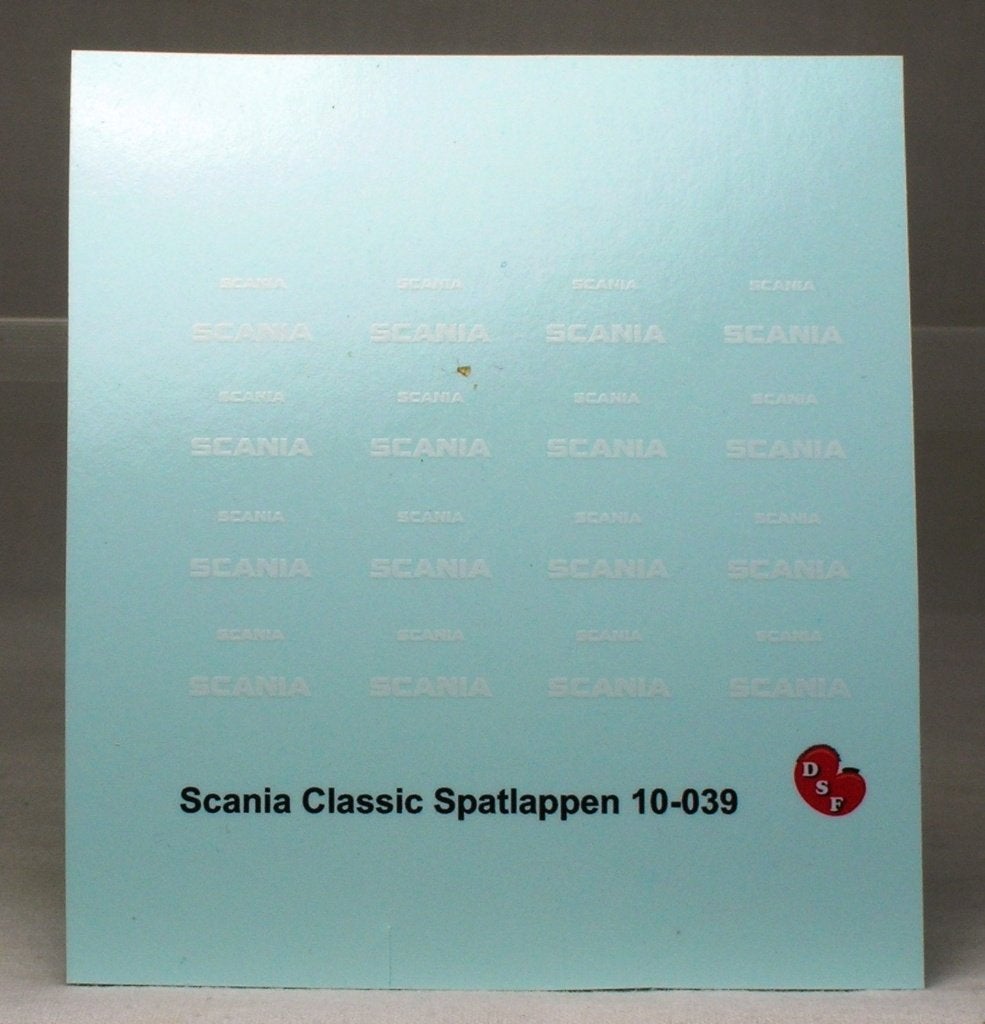 decal set: spatlap opdruk SCANIA classic., Ophalen of Verzenden, Nieuw, Bus of Vrachtwagen, Tekno