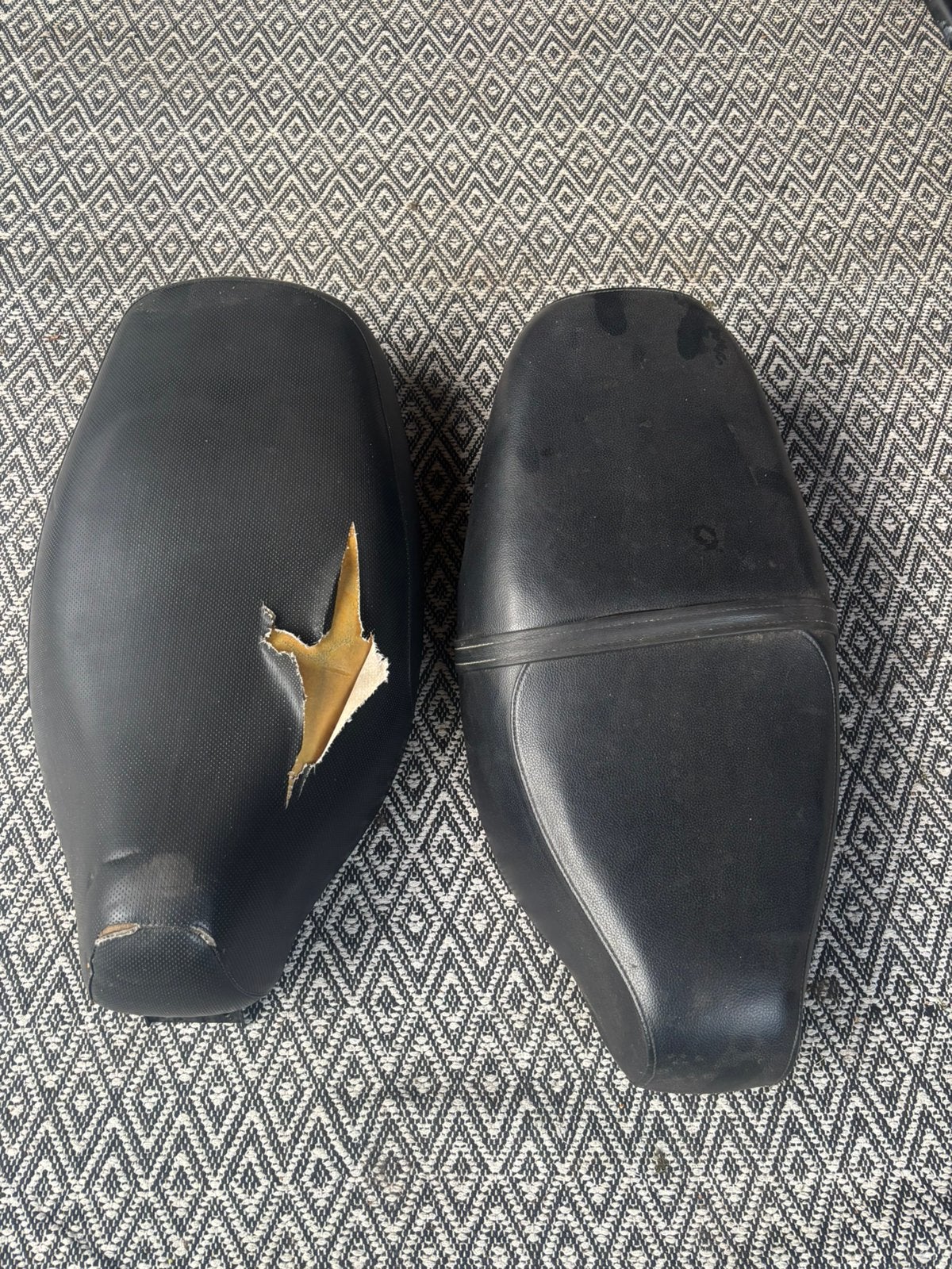 Piaggio quartz en skipper zadel, Motoren, Ophalen