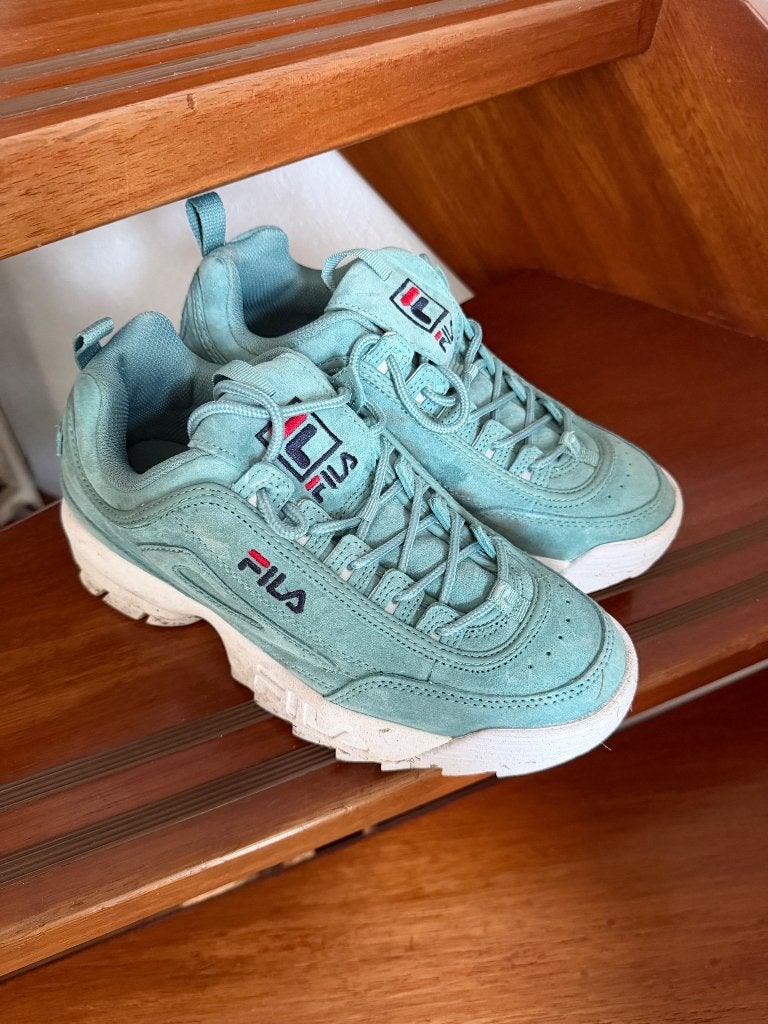 Fila schoenen Mint groen, Zwart, Ophalen of Verzenden, Fila, Sneakers of Gympen