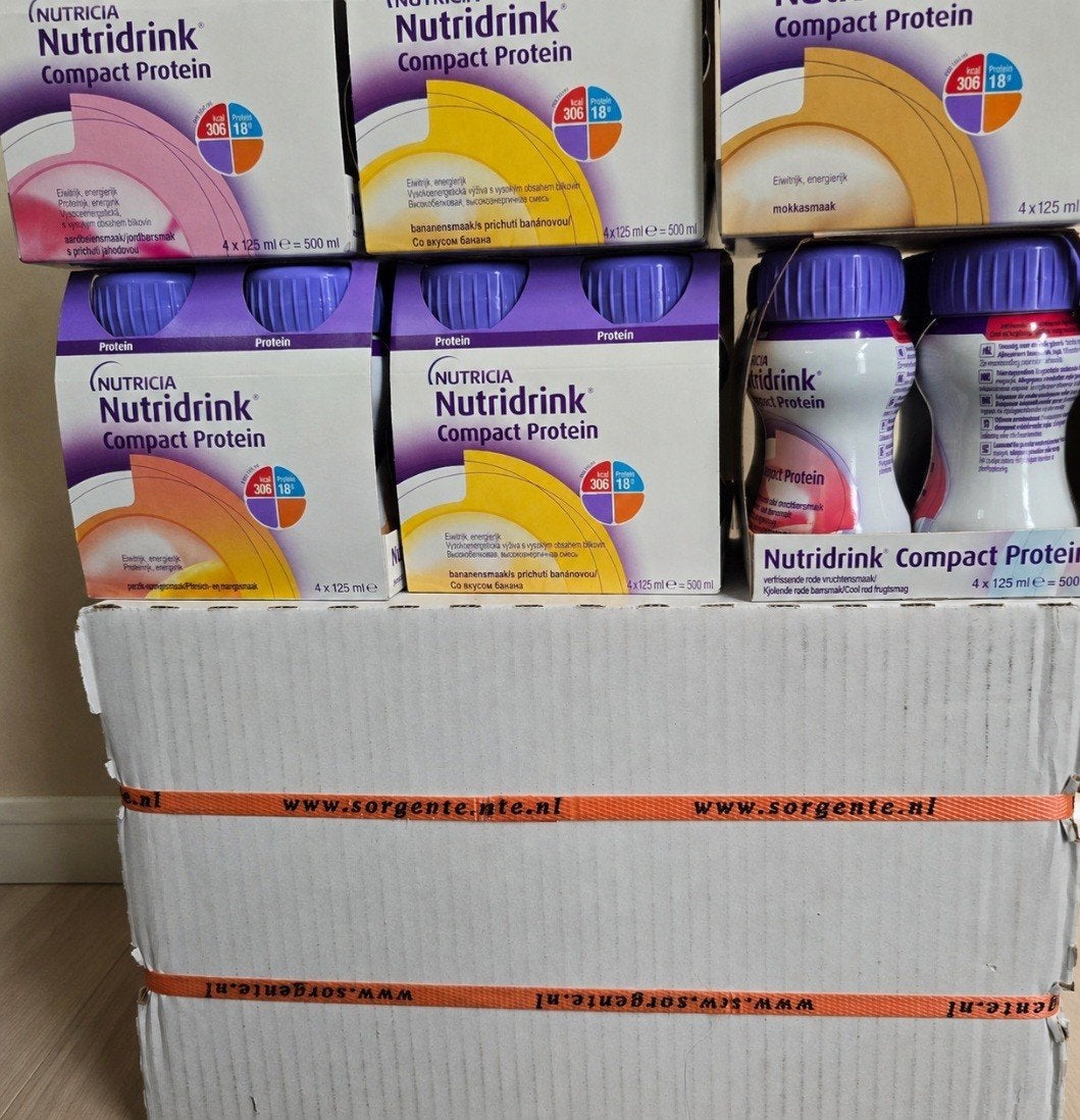 Nutridrink drinkvoeding flesjes 48 stuks, Ophalen of Verzenden