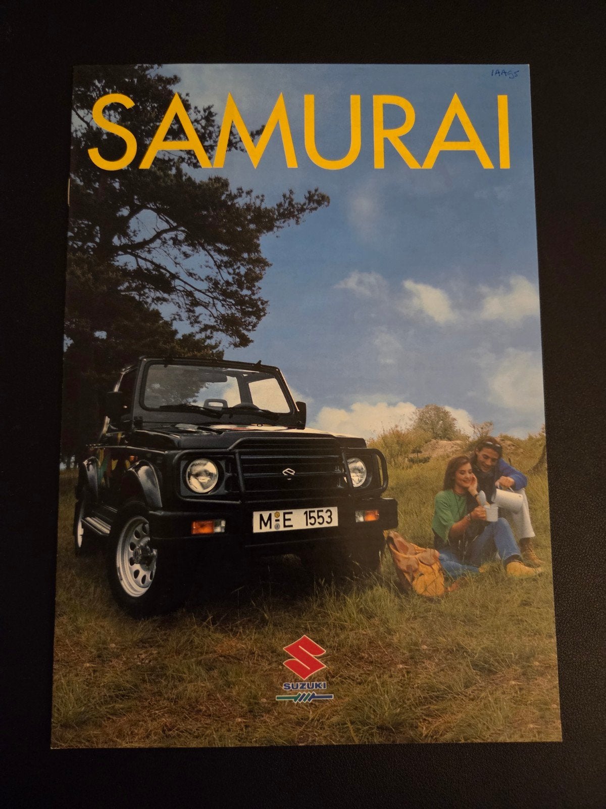 Brochure Suzuki Samurai 1995, Ophalen of Verzenden, Zo goed als nieuw, Overige merken