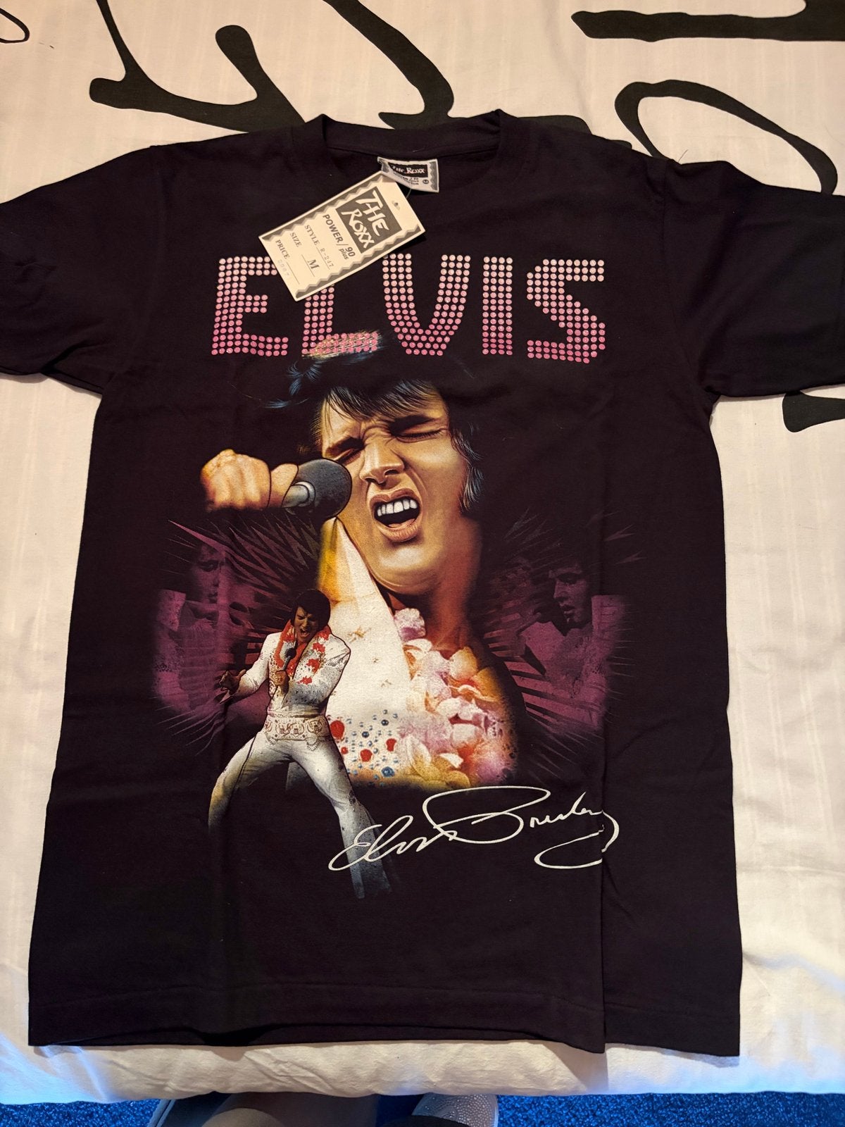Nieuw Elvis Presley T-shirt - The Roxx - Maat M, Kleding | Heren, Ophalen, Nieuw, Maat 48/50 (M), Zwart