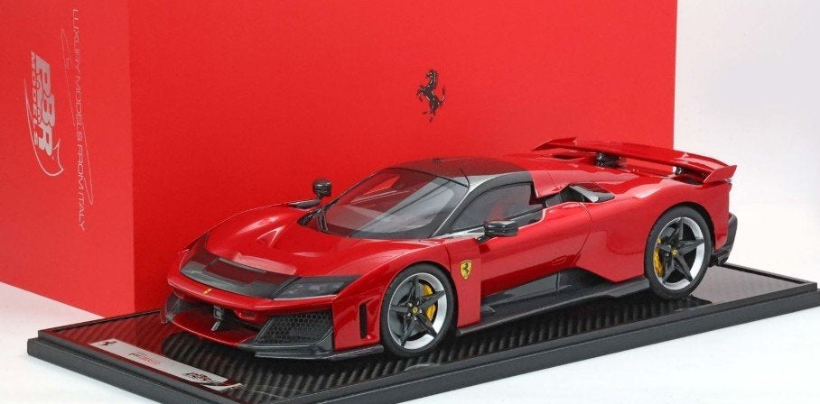 Ferrari F80 Rosso Supercar 1:12 BBR1223H BBR PRE-ORDER, Ophalen of Verzenden, Nieuw, Auto, Overige merken