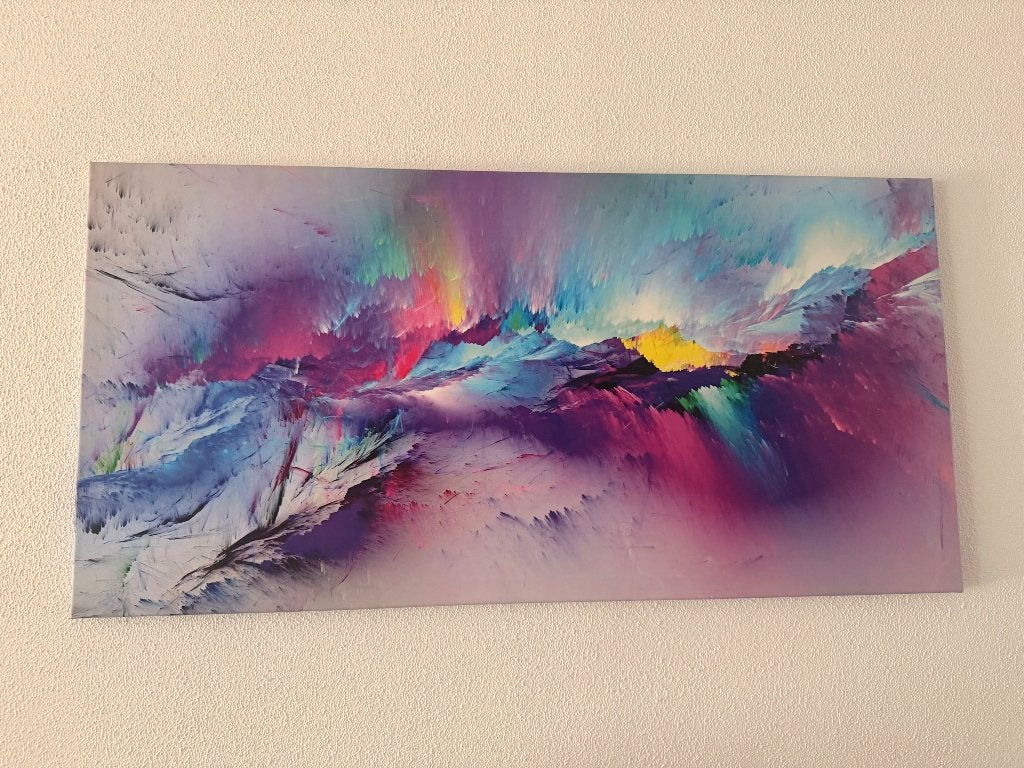 Abstract schilderij XXL 120 x 60 cm | Uniek, Ophalen
