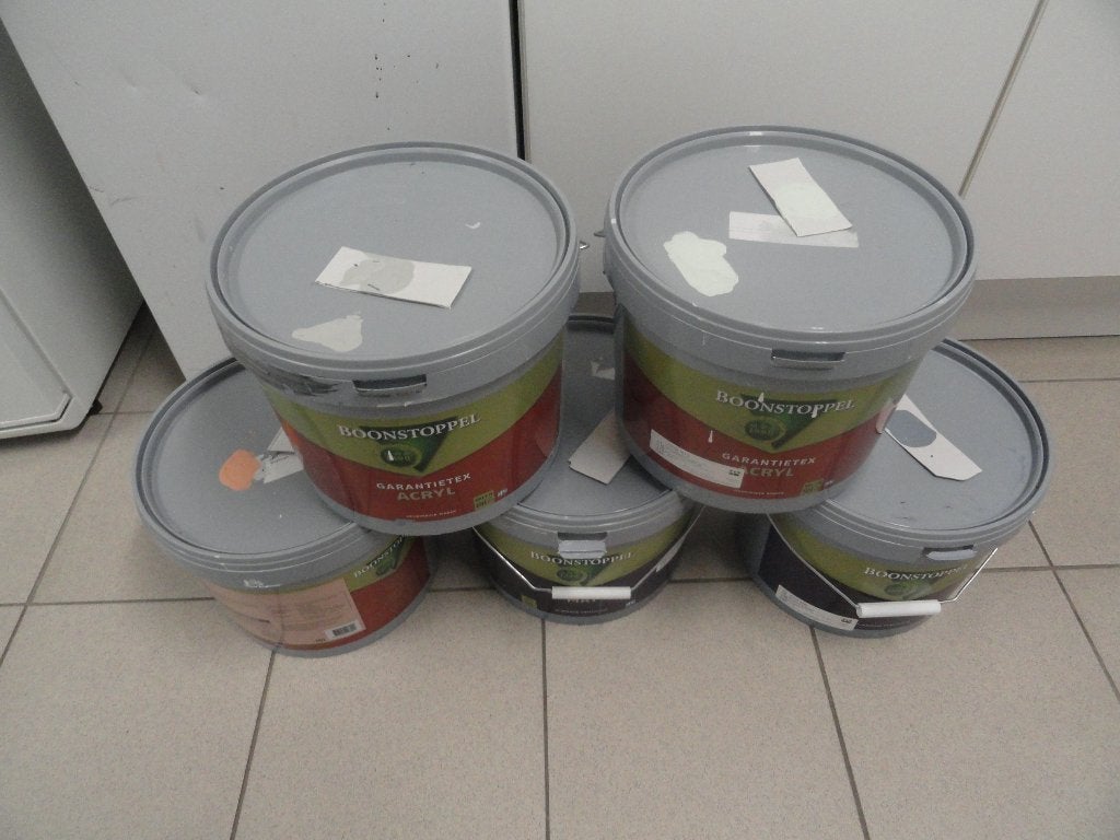 BOONSTOPPEL LATEX MUURVERF DIVERSE KLEUREN, Overige kleuren, Nieuw, Ophalen of Verzenden, Verf