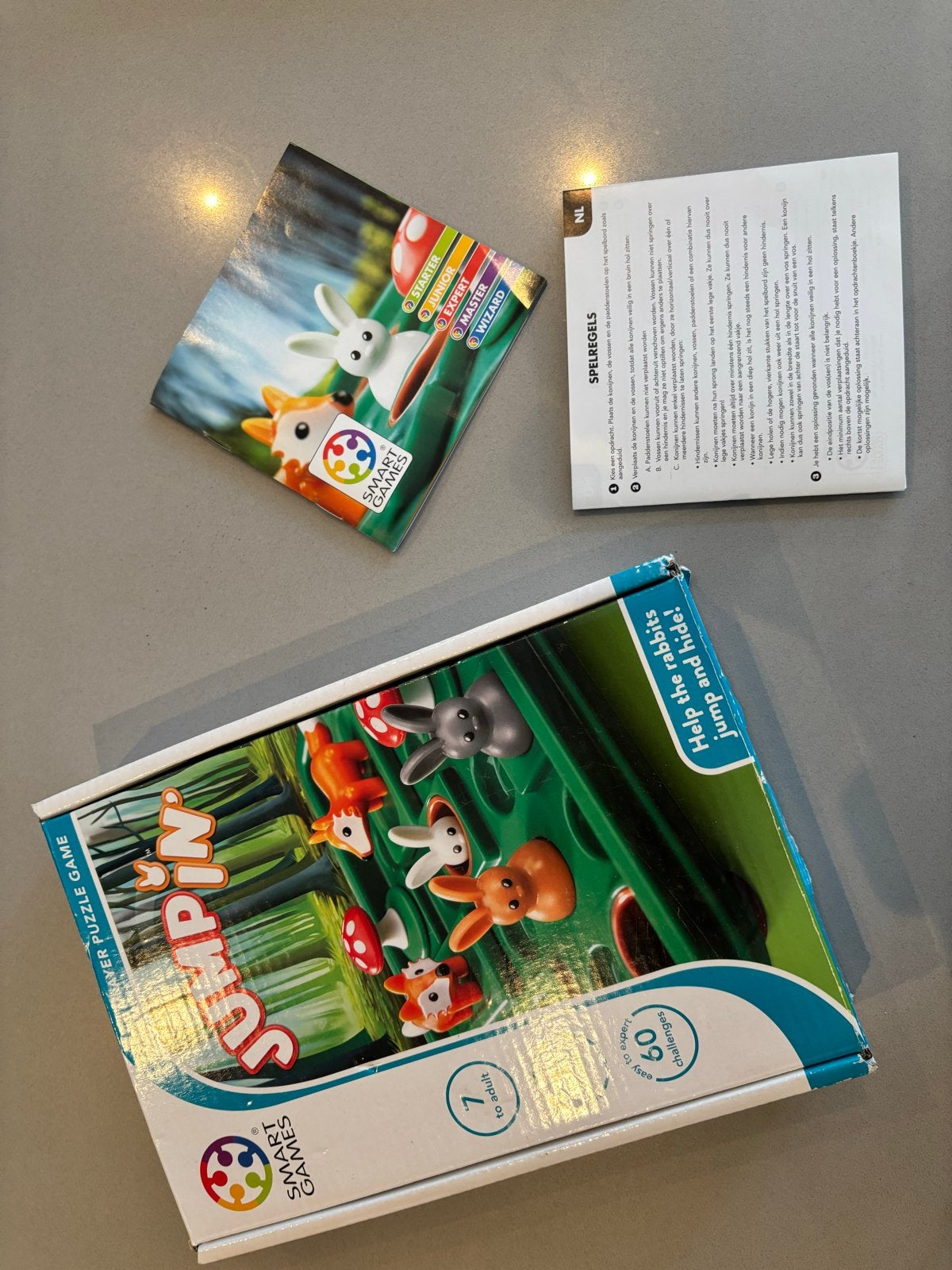 Smart game Jump In' - Logisch denkspel voor 1 speler, Een of twee spelers, Ophalen of Verzenden, Gebruikt, Reisspel