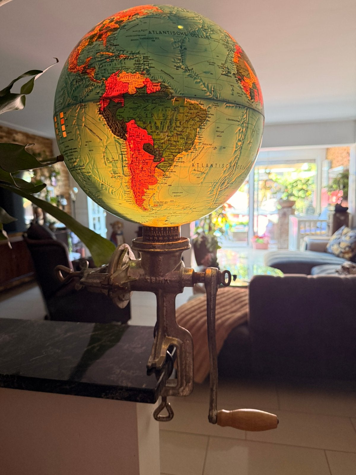 Desiger lamp helemaal uniek, Ophalen of Verzenden, Zo goed als nieuw