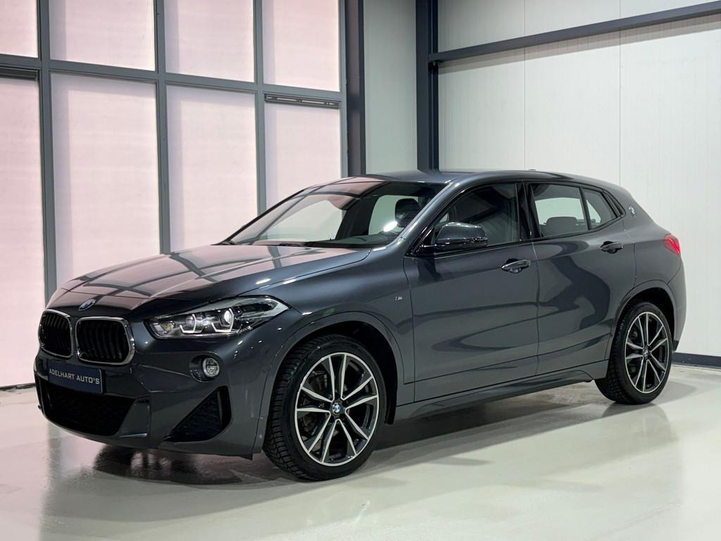 BMW X2 SDrive18i M Sport Executive Automaat / Lederen interi, Gebruikt, Zwart, Lichtsensor, Bedrijf